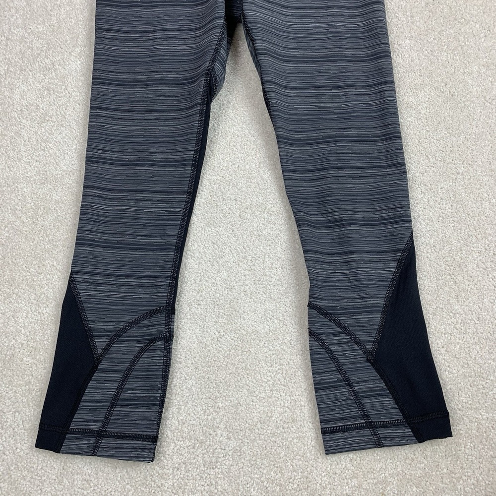 Lululemon Run Crop Inspired Women's Athletic Leggings Size 4 - Picture 3 of 13